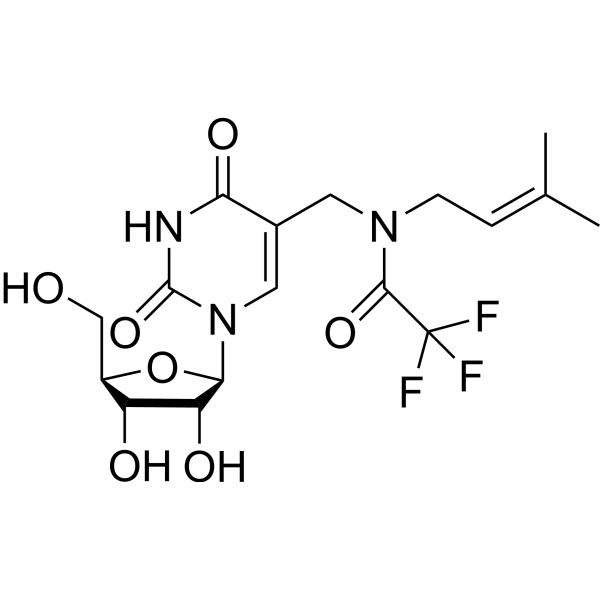 5-(N-Isopentenyl-N-trifluoroacetyl) aminomethyluridine 1613530-43-0